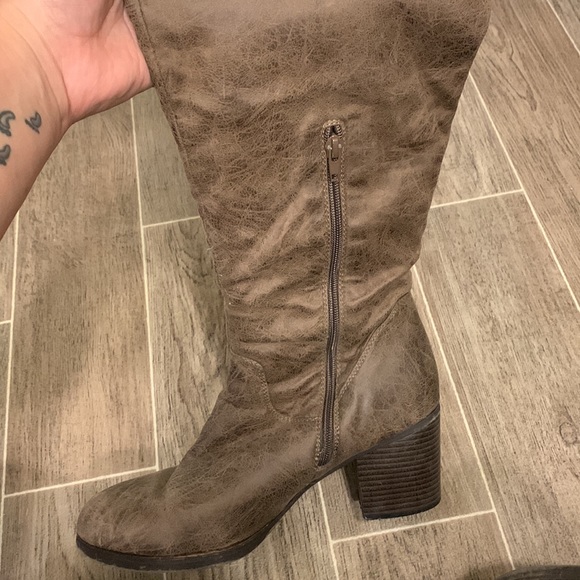 JustFab Norra Boot Brown size 10 - Picture 5 of 8